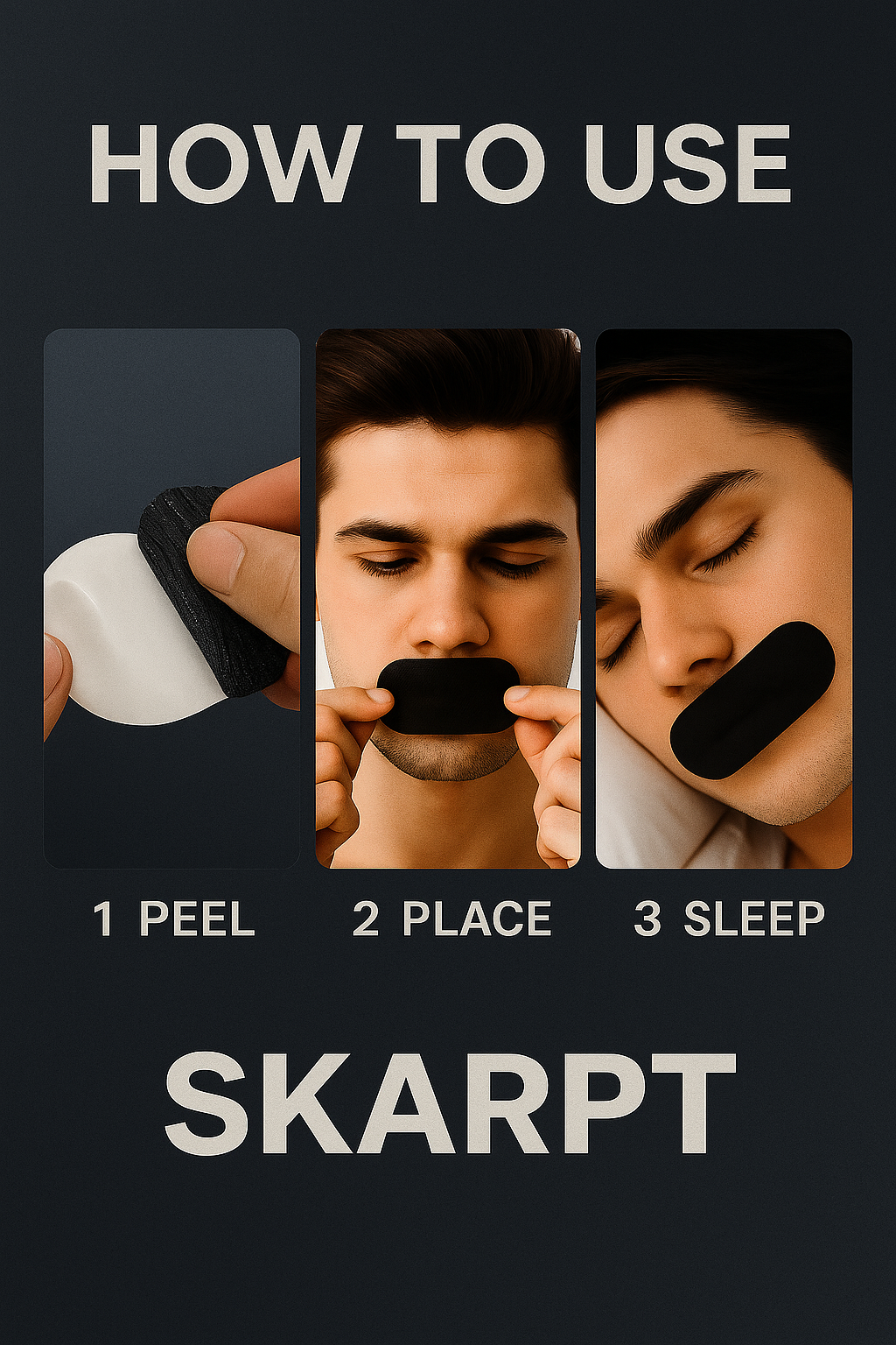 SKARPT Originals – Mouth Tape Bundle (30 pieces)