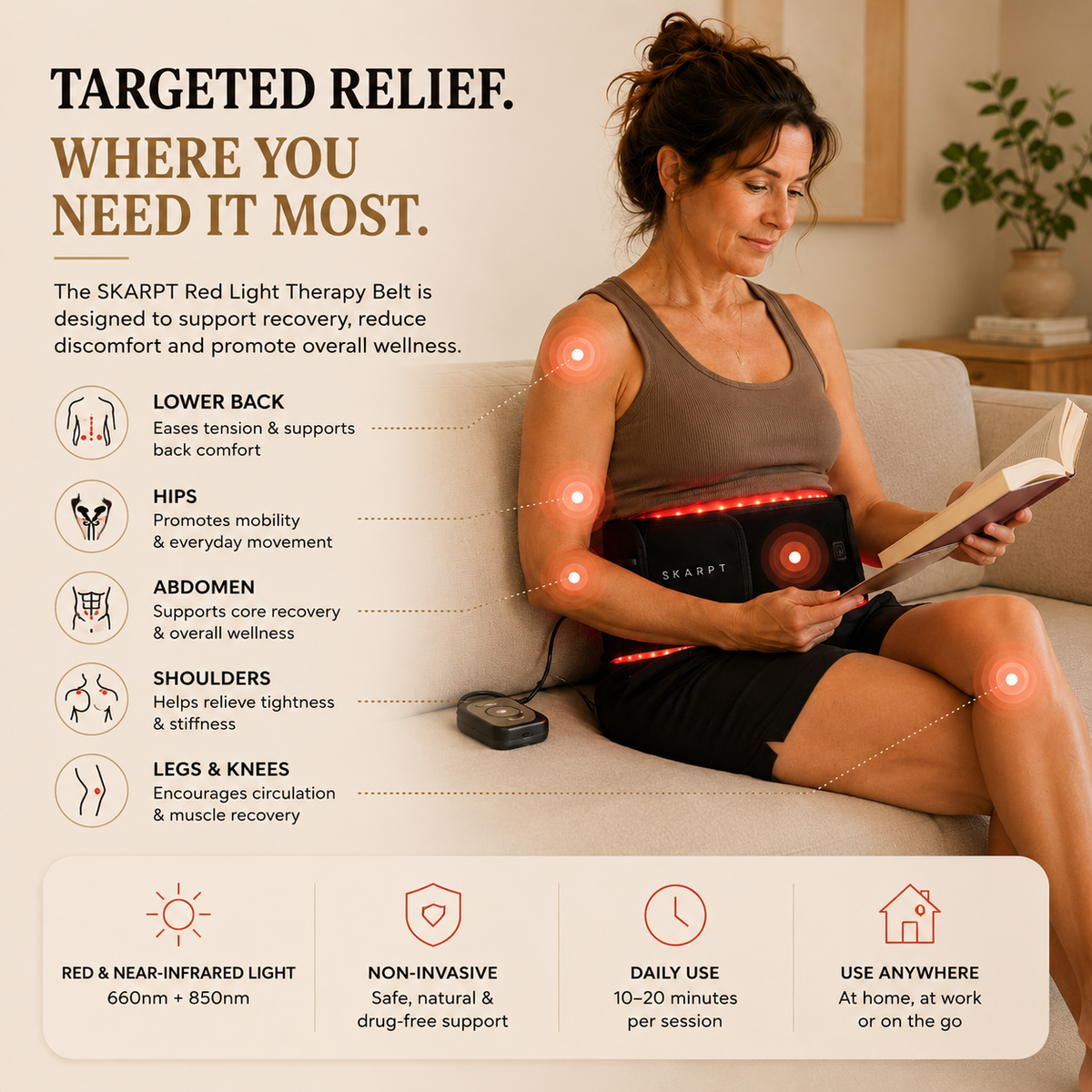 Red Light Therapy Belt