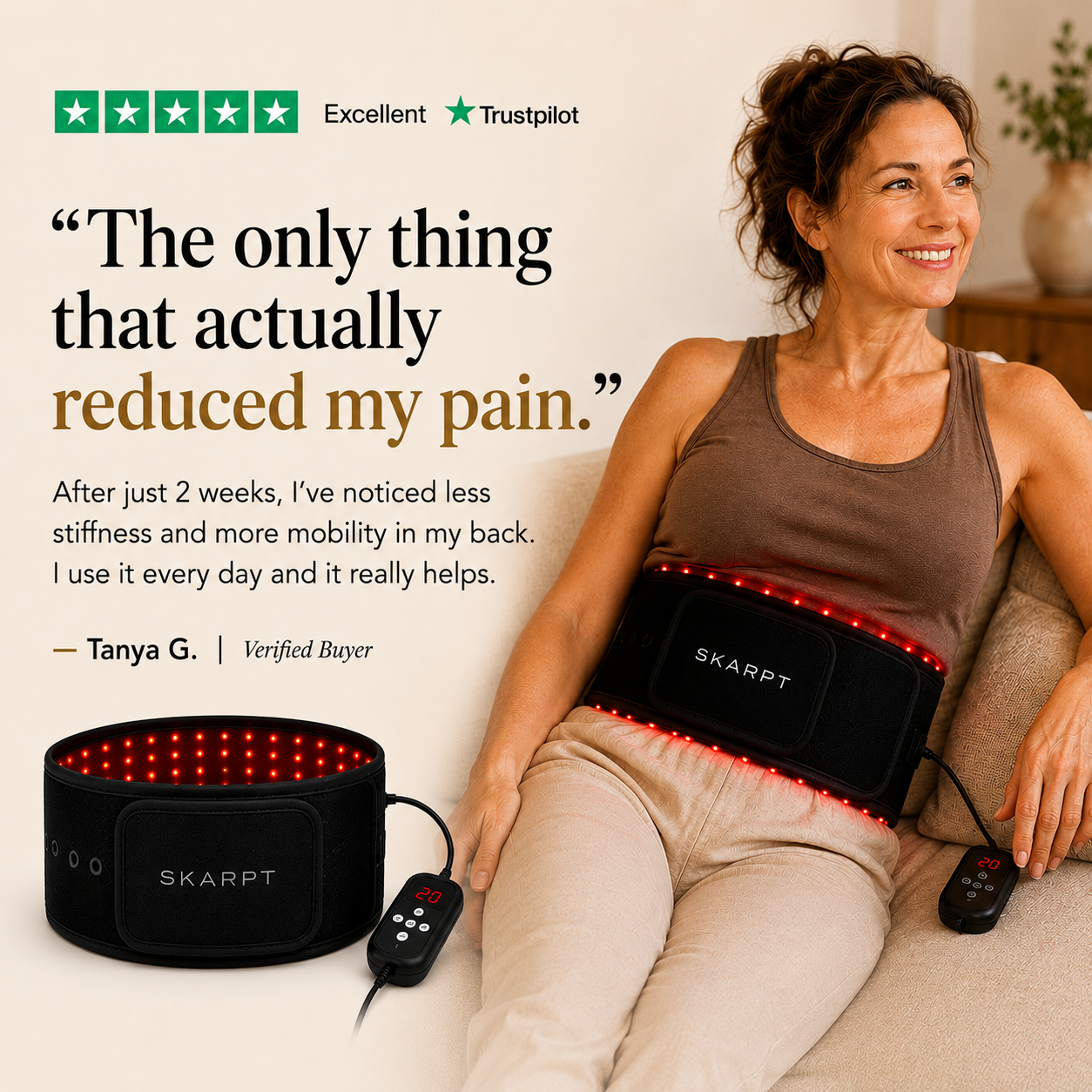 Red Light Therapy Belt